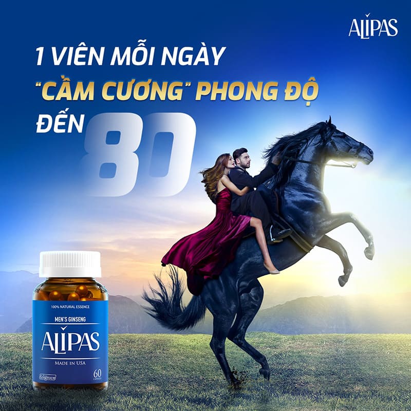 Alipas Mới hỗ trợ tăng cường nồng độ testosterone