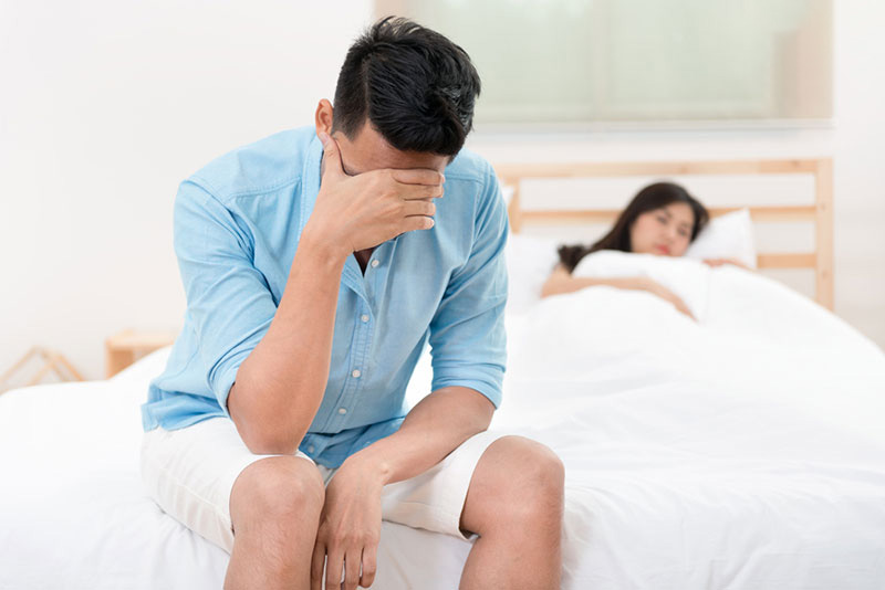Xuất tinh sớm có thể khiến vợ chồng căng thẳng hơn