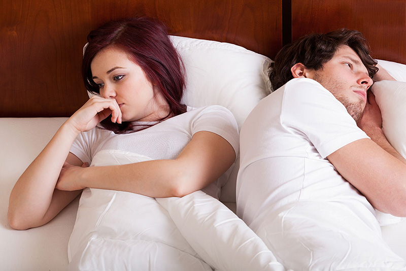 Quan hệ không có cảm giác ở nam giới có thể gây rạn nứt quan hệ vợ chồng.
