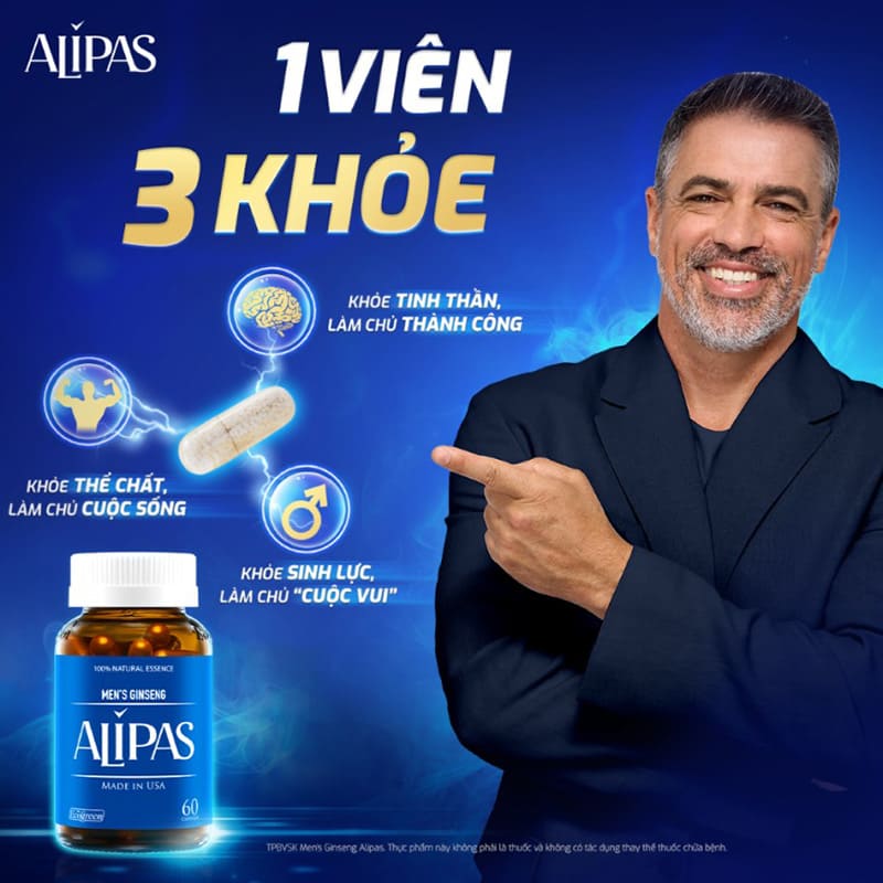 Alipas mới tăng cường khả năng sinh lý