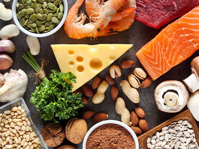 tăng cường các nhóm thực phẩm có lợi cho sinh lý