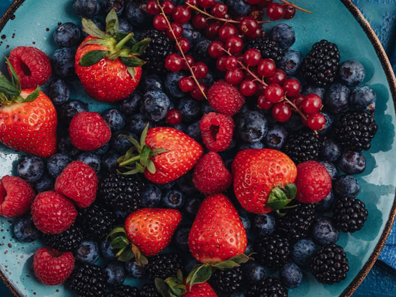Các loại quả mọng là nhóm trái cây giàu flavonoid tốt cho sức khỏe