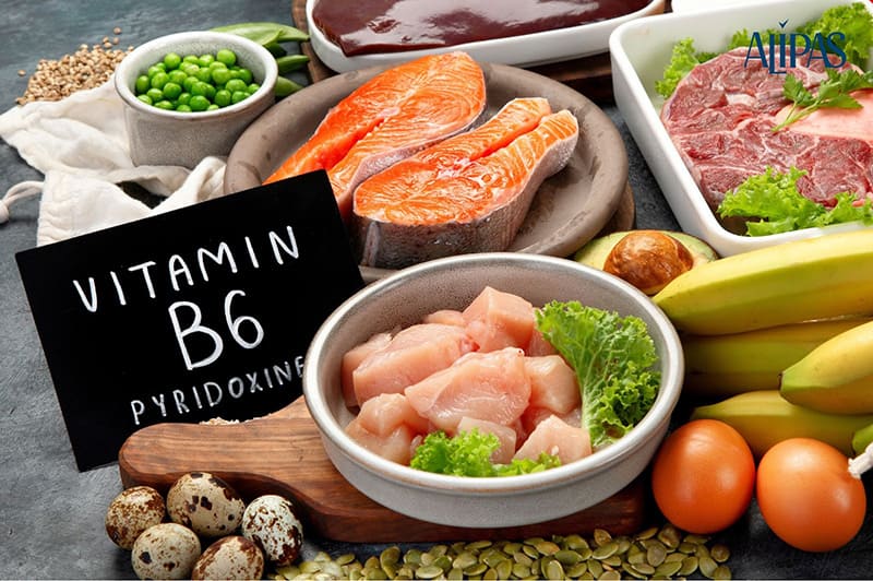 đảm bảo lượng vitamin b6 để điều hòa nội tiết tố