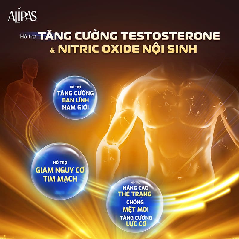alipas mới hỗ trợ cải thiện sức khỏe sinh lý nam