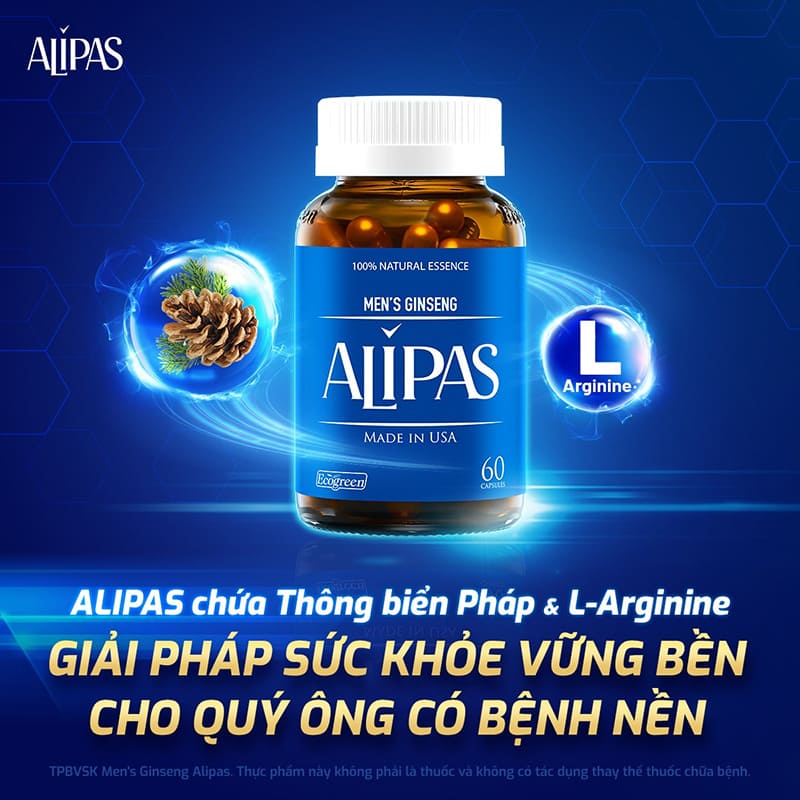 alipas mới hỗ trợ tăng cường sinh lý