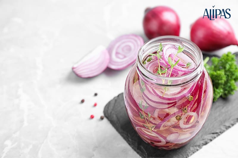 hành tây ngâm giấm đơn giản và dễ ăn