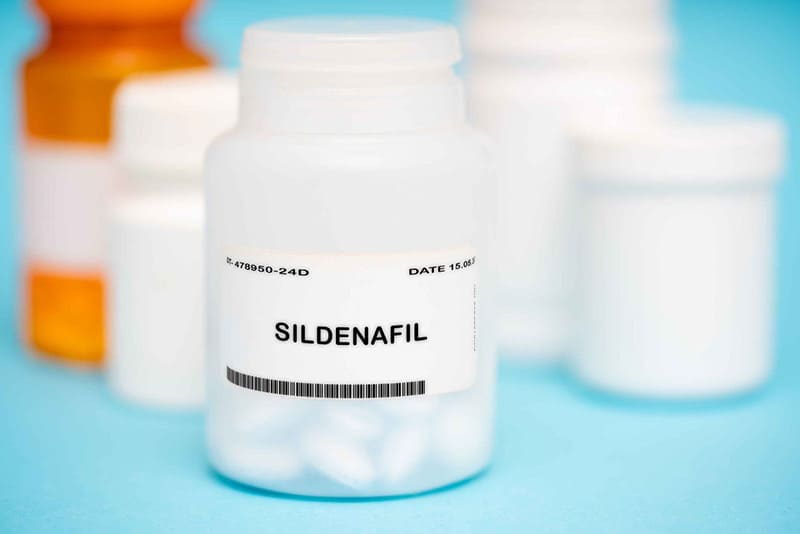 sildenafil là thuốc phổ biến để điều trị