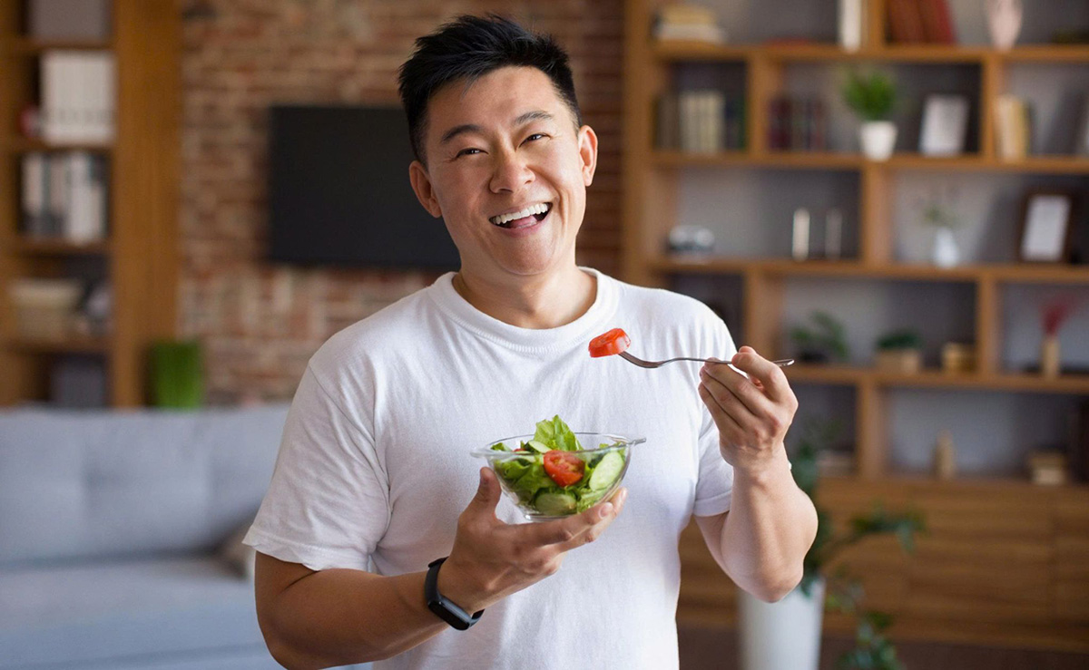 chế độ ăn cân bằng giúp duy trì hormone ổn định